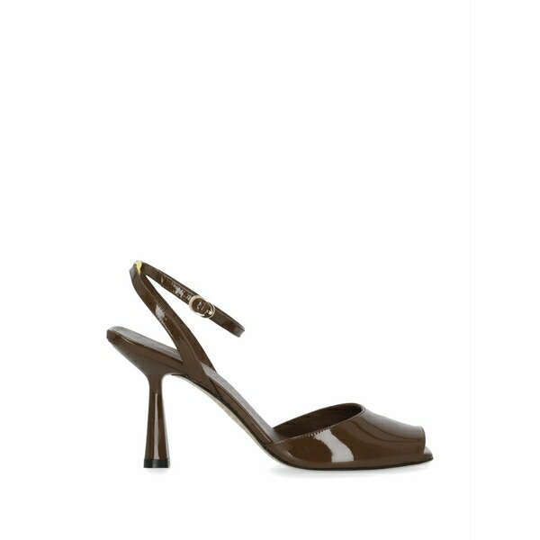 スチュアート ワイツマン レディース パンプス シューズ Val ankle-strap heeled pumps  Brown