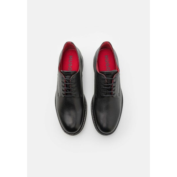 フューゴ メンズ ドレスシューズ シューズ LUXITYL - Lace-ups - black