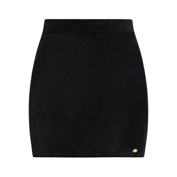 アミリ レディース スカート ボトムス Knit mini skirt Black｜asty