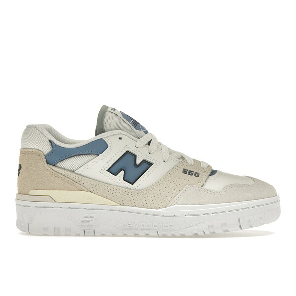 New Balance ニューバランス レディース スニーカー 【New Balance 550 Sea Salt Blue (Women's)】 サイズ US_5(22.0cm) Sea Salt/Blue|asty