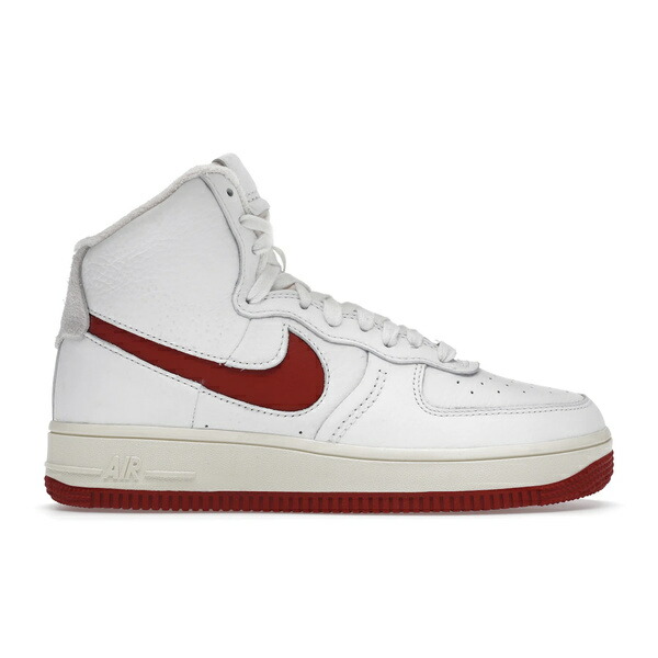 Nike ナイキ レディース スニーカー  【Nike Air Force 1 High Sculpt Summit White Gym Red (Women\u0027s)】  大きさ US_6(23.0糎) Summit White/Gym Red-Summit White