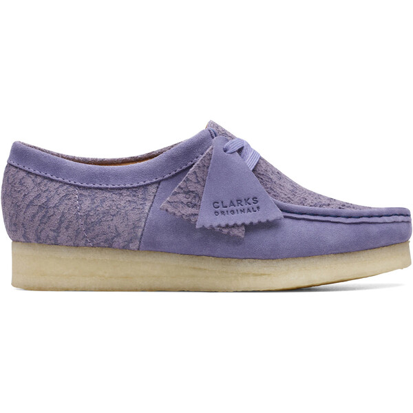 Clarks クラークス レディース スニーカー 【Clarks Originals Wallabee Boot Purple (Women's)】 サイズ US_8(25cm) Purple|asty