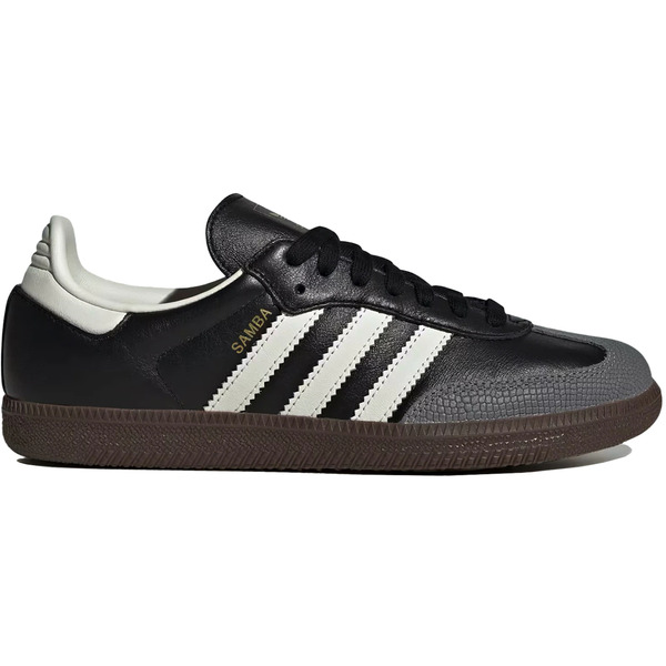 adidas アディダス レディース スニーカー 【adidas Samba OG Black Off White Gold (Women's)】 サイズ US_7.5(24.5cm) Core Black/Off White/Gold Metallic｜asty