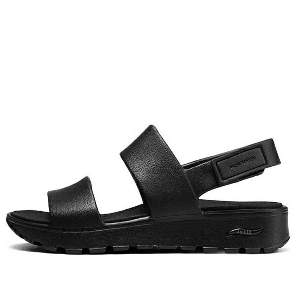 Skechers スケッチャーズ レディース スニーカー  【(WMNS) Skechers Arch Fit Footsteps Foamies \u0027Black\u0027 111380-BBK】  大きさ US_7(24.0糎)