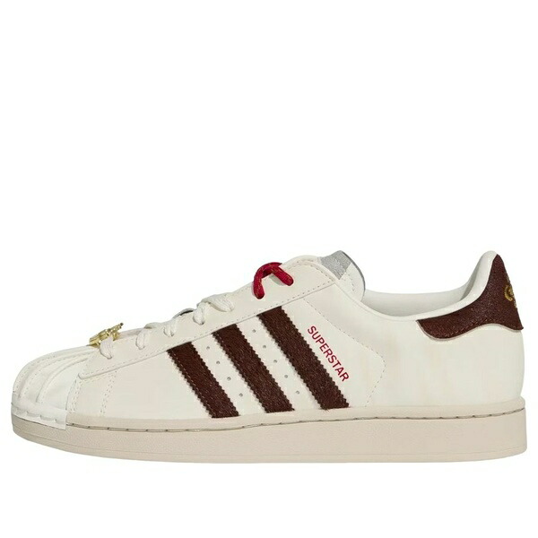 adidas アディダス レディース スニーカー  【(WMNS) adidas Superstar II \u0027White Preloved Brown Alumina\u0027 KJ6293】  大きさ US_6.5(23.5糎)