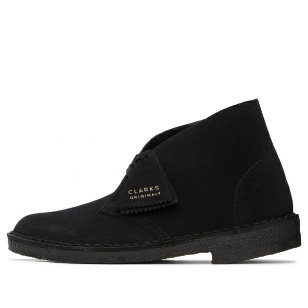 Clarks クラークス レディース スニーカー 【(WMNS) Clarks Desert Boots Suede 'Black' 26155524】 サイズ US_6(23.0cm)|asty
