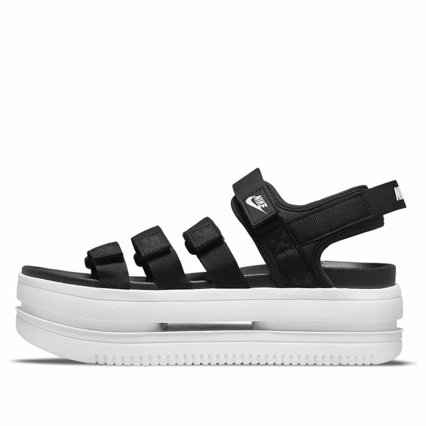 Nike ナイキ レディース スニーカー  【(WMNS) Nike Icon Classic Sandal \u0027Black White\u0027 DH0223-001】  大きさ US_W_11