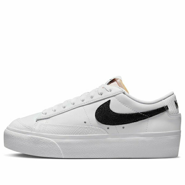Nike ナイキ レディース スニーカー  【(WMNS) Nike Blazer Low Platform \u0027White Snakeskin\u0027 DZ5210-100】  大きさ US_W_10