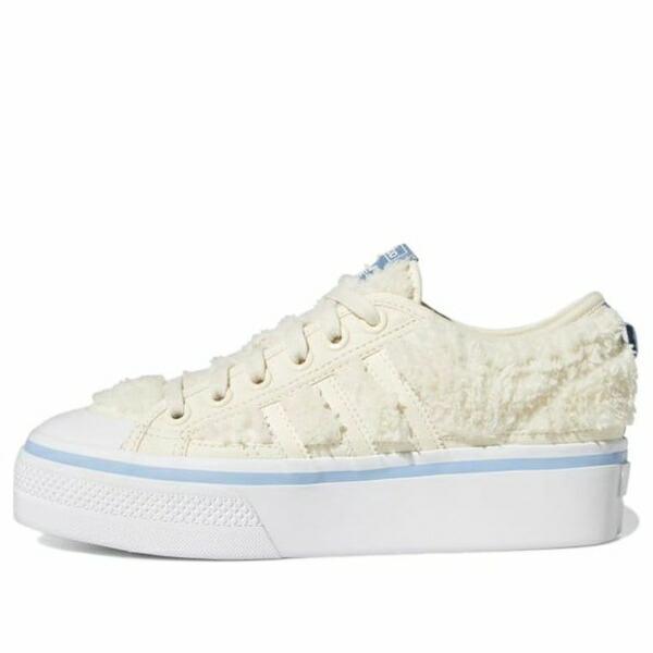 adidas アディダス レディース スニーカー  【(WMNS) adidas Nizza Platform Wonder White H02698】  サイズ US_8(25.0cm)