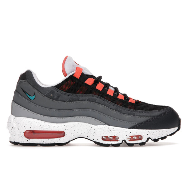Nike ナイキ メンズ スニーカー 【Nike Air Max 95 Grey Speckle Sole】 サイズ US_M_13 Grey/Grey/Orange-Teal｜asty
