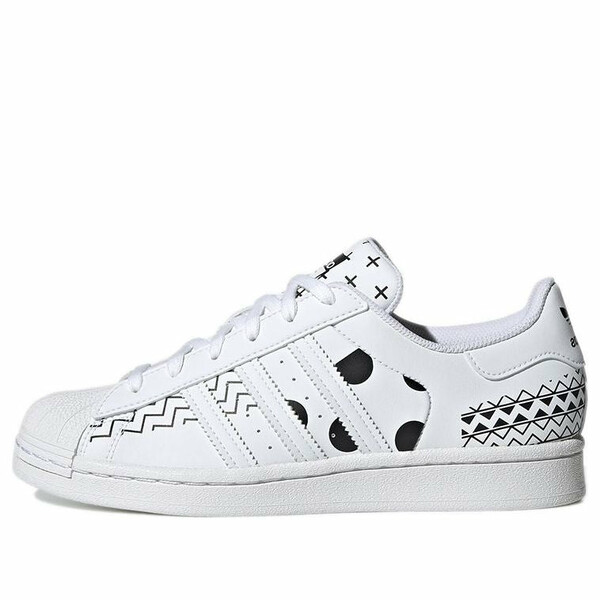 adidas アディダス レディース スニーカー  【(WMNS) adidas originals Superstar Sneakers Black/White GW3309】  大きさ US_5(22.0珊)