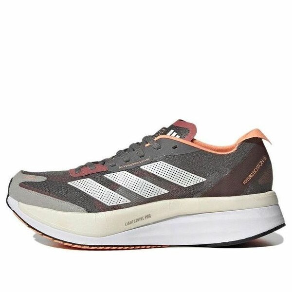 adidas アディダス レディース スニーカー  【(WMNS) adidas Adizero Boston 11 \u0027Grey Beam Orange\u0027 GY8406】  大きさ US_6(23.0珊)