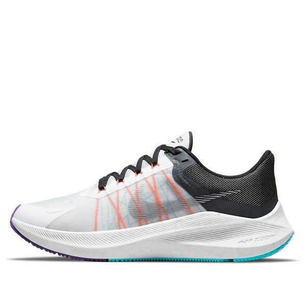 Nike ナイキ レディース スニーカー  【(WMNS) Nike Air Zoom Winflo 8 \u0027White Black\u0027 CW3421-103】  大きさ US_W_12