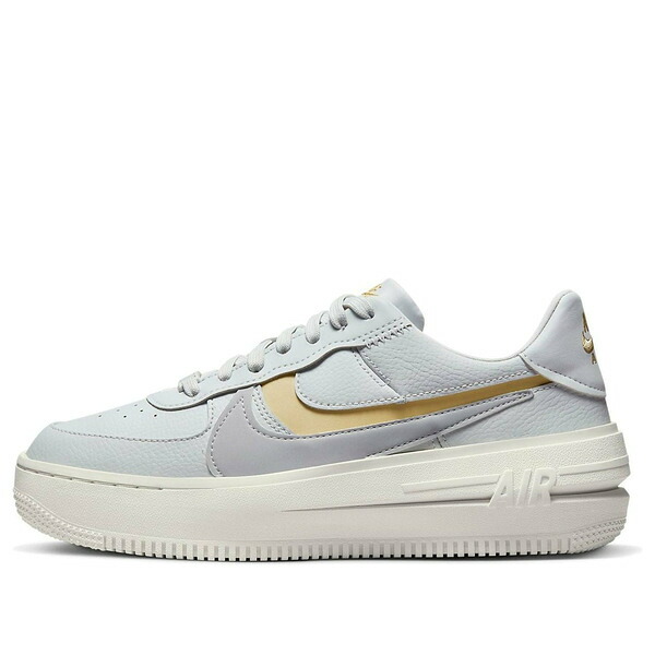 Nike ナイキ レディース スニーカー  【(WMNS) Nike AF1 PLT.AF.ORM \u0027Photon Dust Team Gold Sail\u0027 DJ9946-002】  大きさ US_8.5(25.5珊)