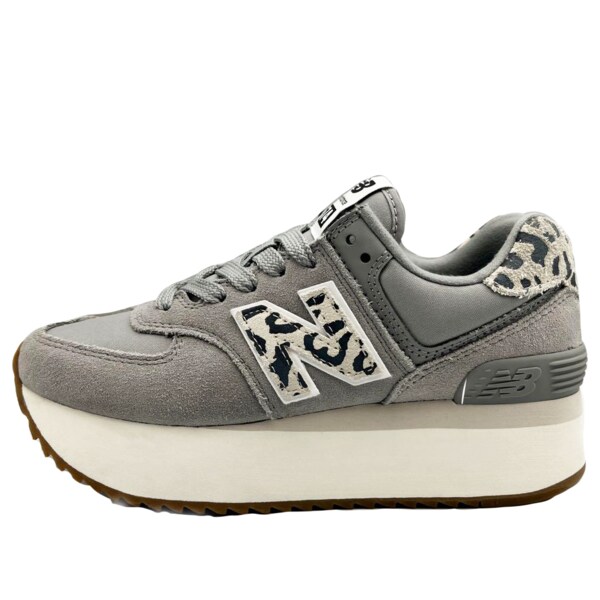 New Balance ニュー平衡にする レディース スニーカー  【(WMNS) New Balance 574+ \u0027Grey Leopard\u0027 WL574ZDB】  大いさ US_9(26.0糎)
