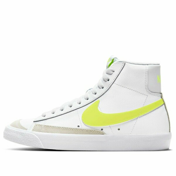 Nike ナイキ レディース スニーカー  【(WMNS) Nike Blazer Mid 77 \u0027Lemon Venom\u0027 CZ0362-100】  大きさ US_8(25.0珊)