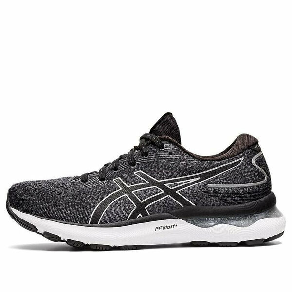ASICS アシックス レディース スニーカー  【(WMNS) ASICS Gel-Nimbus 24 Wide \u0027Black White\u0027 1012B199-001】  大きさ US_7(24.0珊)