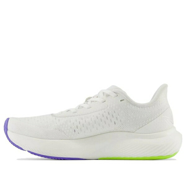New Balance ニュー平衡にする レディース スニーカー  【(WMNS) New Balance FuelCell Rebel v3 \u0027White Electric Indigo\u0027 WFCXCC3】  大きさ US_6.5(23.5珊)