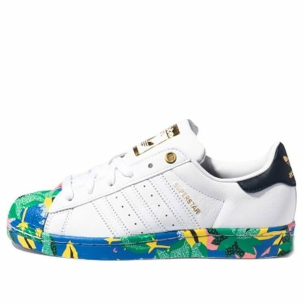 adidas アディダス レディース スニーカー  【(WMNS) adidas Her Studio London x Superstar \u0027Floral Print\u0027 FW2526】  大いさ US_8.5(25.5糎)