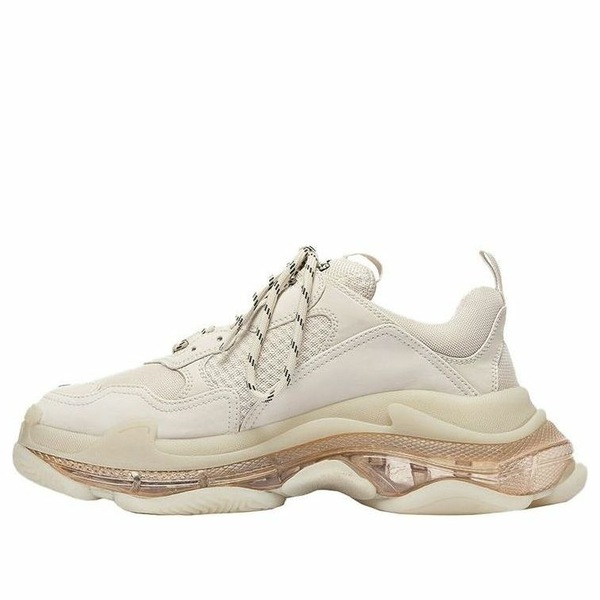 Balenciaga バレンシアガ レディース スニーカー  【(WMNS) Balenciaga Triple S Sneaker \u0027Clear Sole - Nude\u0027 544351W2GA19710】  大いさ US_5(22.0糎)