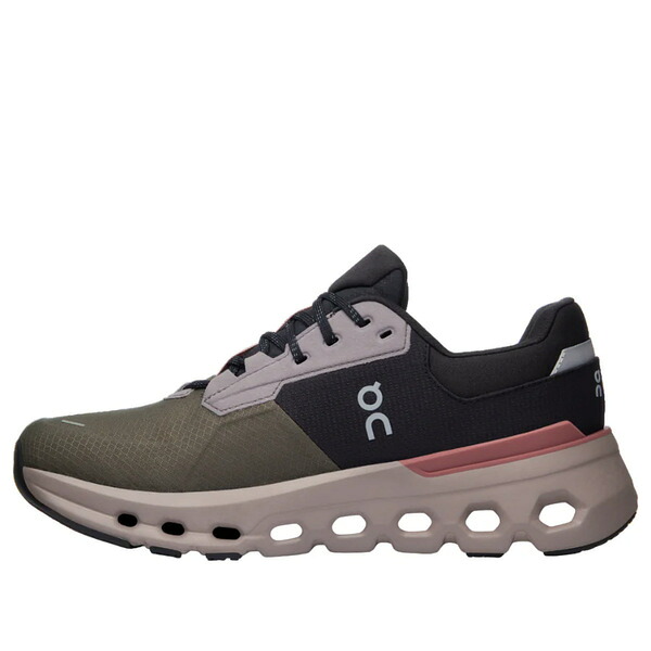 On Running オン 駈けっくら レディース スニーカー  【(WMNS) On Running Cloudrunner 2 Waterproof \u0027Olive Mahogany\u0027 3WE10142131】  大いさ US_5.5(22.5糎)