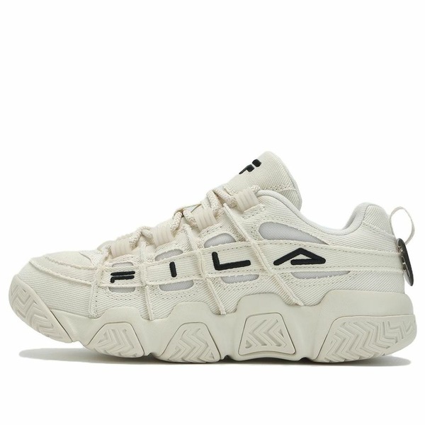 FILA フィラ レディース スニーカー  【(WMNS) FILA Barricade Basketball Shoes \u0027Cream White\u0027 T12W333201FWA】  大きさ US_5.5(22.5珊)