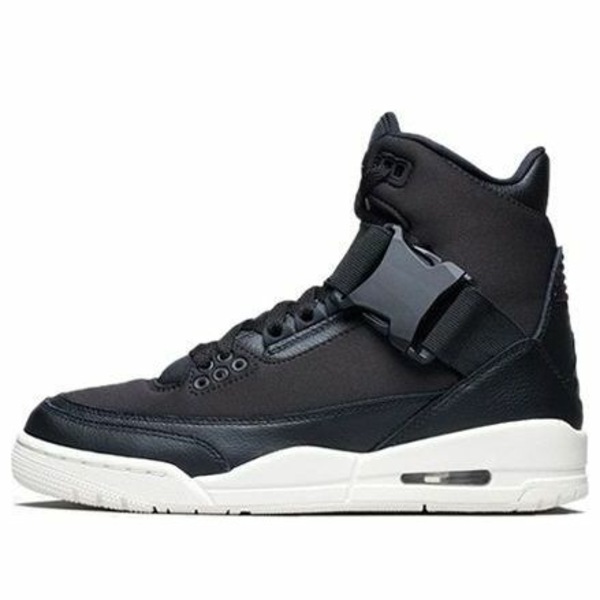 Jordan ジョーダン レディース スニーカー  【(WMNS) Air Jordan 3 Retro Explorer XX \u0027Black Sail\u0027 BQ0006-001】  大きさ US_8.5(25.5糎)