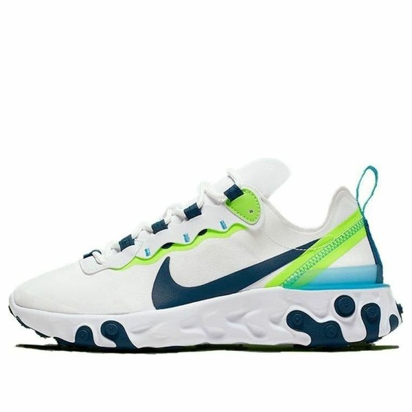 Nike ナイキ レディース スニーカー  【(WMNS) Nike React Element 55 \u0027Sea Green Volt\u0027 BQ2728-102】  大いさ US_6(23.0糎)