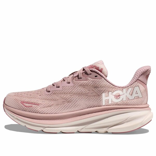 HOKA ONE ONE ホカオネオネ レディース スニーカー  【(WMNS) HOKA ONE ONE Clifton 9 \u0027Pale Mauve\u0027 1127896-PMPW】  大いさ US_9(26.0糎)