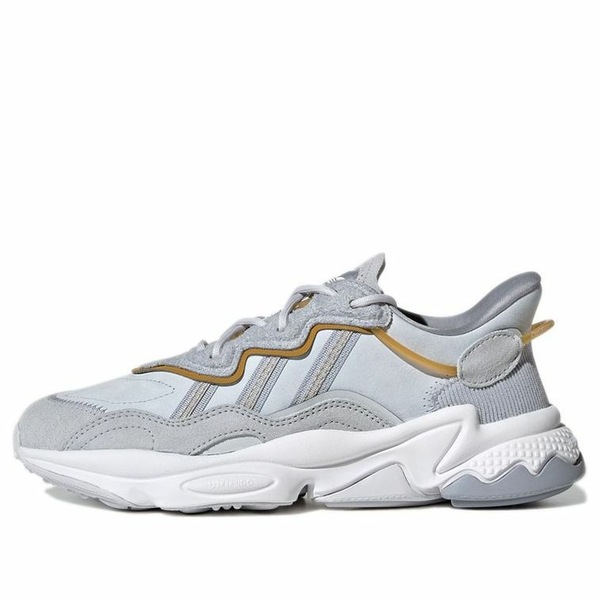 adidas アディダス レディース スニーカー  【(WMNS) adidas Originals Ozweego Shoes \u0027Grey /Yellow\u0027 GX8823】  大いさ US_5.5(22.5糎)