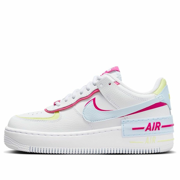 Nike ナイキ レディース スニーカー  【(WMNS) Nike Air Force 1 Shadow \u0027White Pink Yellow\u0027 FQ8885-100】  大きさ US_W_11