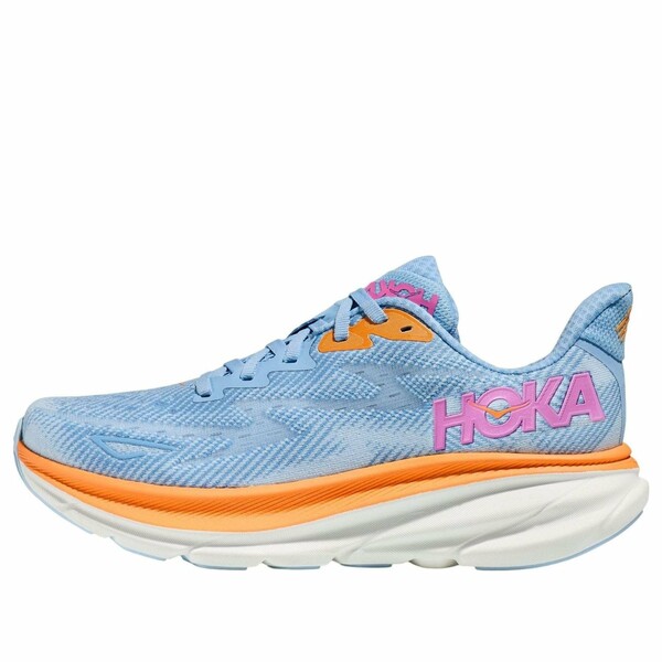 HOKA ONE ONE ホカオネオネ レディース スニーカー  【(WMNS) HOKA ONE ONE Clifton 9 Wide \u0027Airy Blue\u0027 1132211-ABIW】  大きさ US_6(23.0珊)