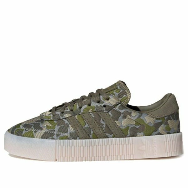adidas アディダス レディース スニーカー  【(WMNS) adidas Sambarose \u0027Olive Camo\u0027 EE4677】  大きさ US_7.5(24.5珊)