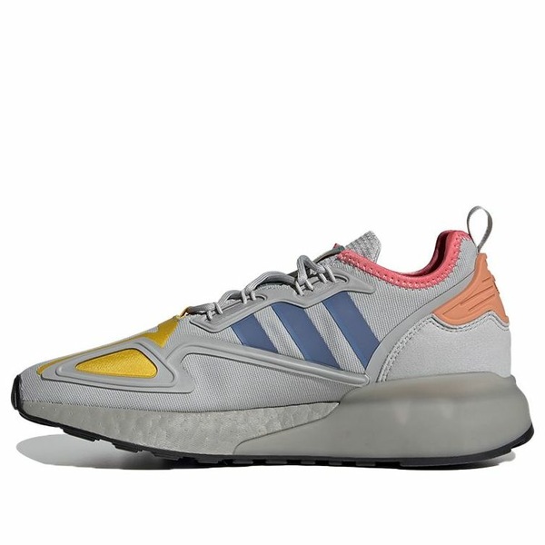 adidas アディダス レディース スニーカー  【(WMNS) adidas ZX 2K Boost \u0027Grey Crew Blue\u0027 H06579】  大きさ US_7.5(24.5珊)