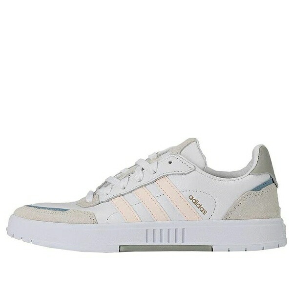 adidas アディダス レディース スニーカー  【(WMNS) adidas neo Courtmaster White/Pink/Blue FW2897】  大きさ US_6.5(23.5珊)