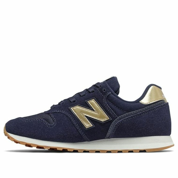 New Balance ニュー平衡にする レディース スニーカー  【(WMNS) New Balance 373 \u0027Navy Gold\u0027 WL373FD2】  大いさ US_7(24.0糎)