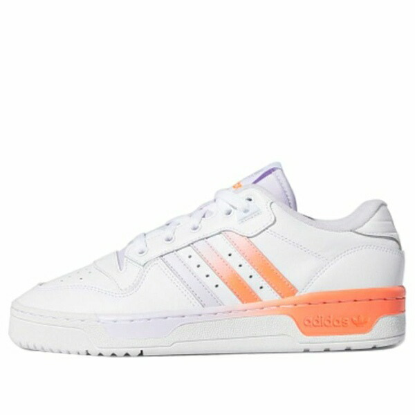 adidas アディダス レディース スニーカー  【(WMNS) adidas Rivalry Low \u0027White Orange Purple\u0027 EH2188】  大きさ US_6.5(23.5珊)