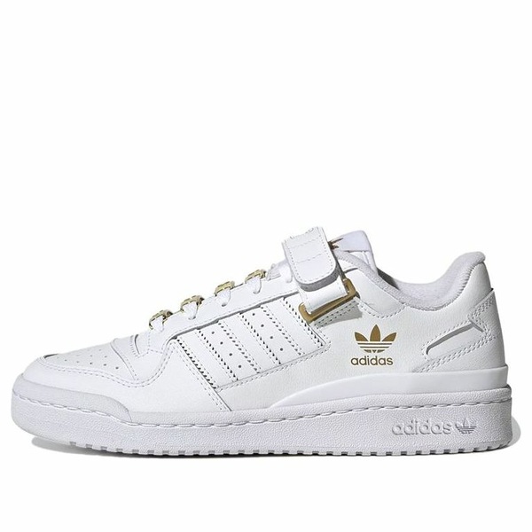 adidas アディダス レディース スニーカー  【(WMNS) adidas Forum Low \u0027White Gold Metallic\u0027 GZ6379】  大きさ US_5(22.0糎)