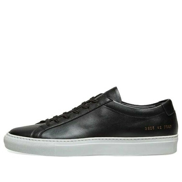 Common Projects コモン・プロジェクツ レディース スニーカー  【(WMNS) Common Projects Achilles Low \u0027Black White Sole\u0027 3805-7547】  大いさ US_8(25.0糎)