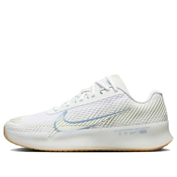 Nike ナイキ レディース スニーカー  【(WMNS) Nike Court Air Zoom Vapor 11 HC \u0027White Light Blue\u0027 DR6965-105】  大きさ US_6(23.0糎)