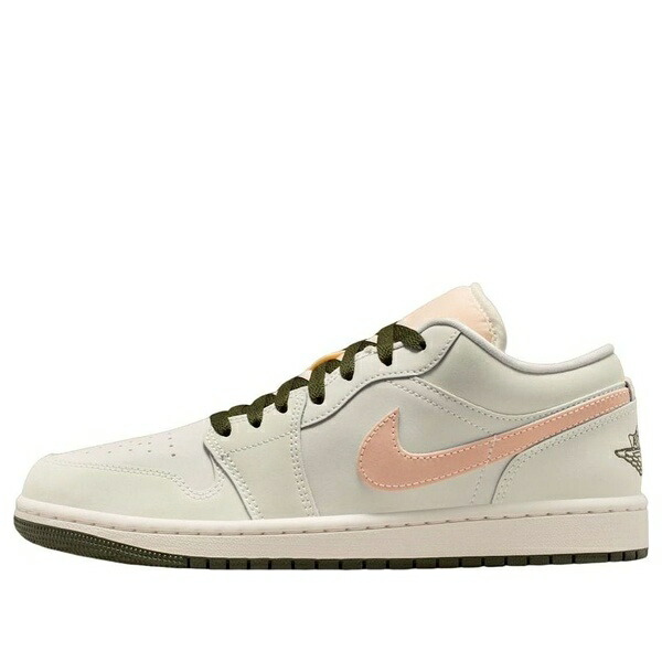 Jordan ジョーダン レディース スニーカー  【(WMNS) Air Jordan 1 Low \u0027Sail Crimson Tint\u0027 DC0774-111】  大きさ US_W_14
