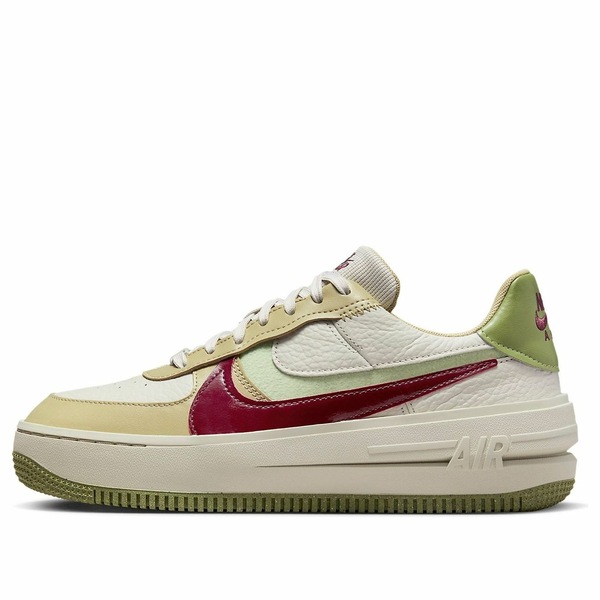 Nike ナイキ レディース スニーカー  【(WMNS) Nike Air Force 1 PLT.AF.ORM \u0027Alligator Dark Beetroot\u0027 DZ3763-001】  大いさ US_6.5(23.5糎)