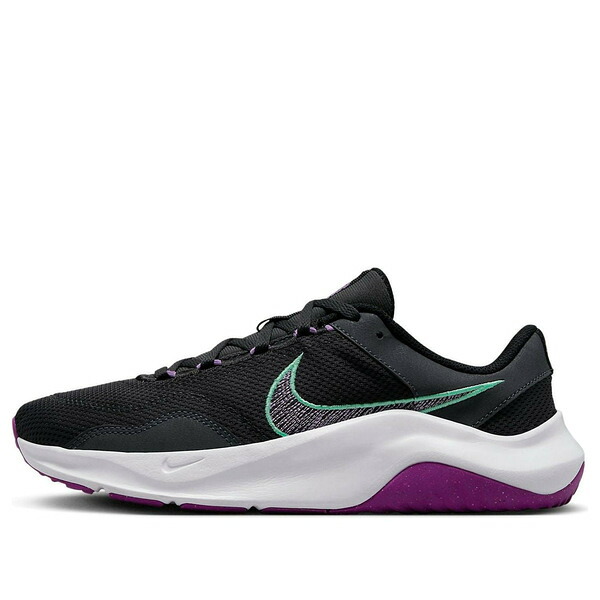 Nike ナイキ レディース スニーカー  【(WMNS) Nike Legend Essential 3 Next Nature \u0027Black Viotech\u0027 DM1119-003】  大いさ US_6.5(23.5糎)