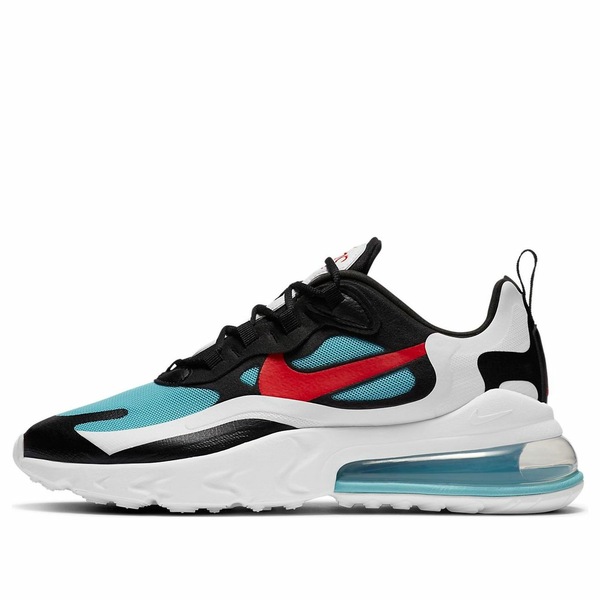 Nike ナイキ レディース スニーカー  【(WMNS) Nike Air Max 270 React \u0027Bleached Aqua Chile Red\u0027 DA4288-001】  大きさ US_8.5(25.5珊)