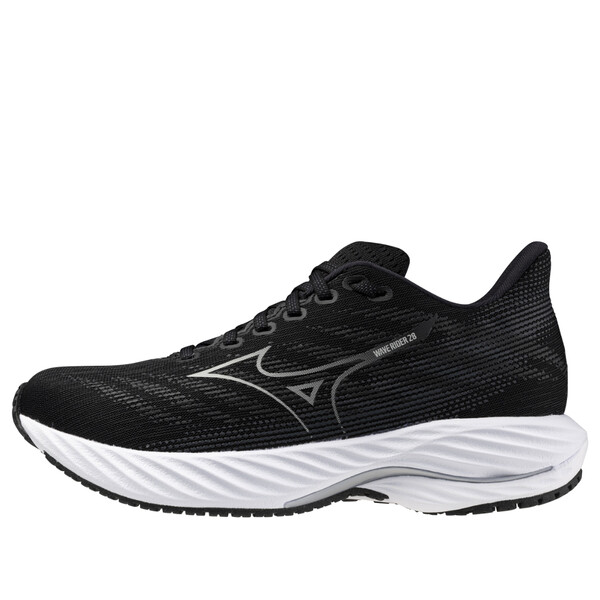 Mizuno ミズノ レディース スニーカー  【(WMNS) Mizuno Wave Rider 27 4E Running Sneakers \u0027Black\u0027 J1GD240622】  大きさ US_8.5(25.5珊)