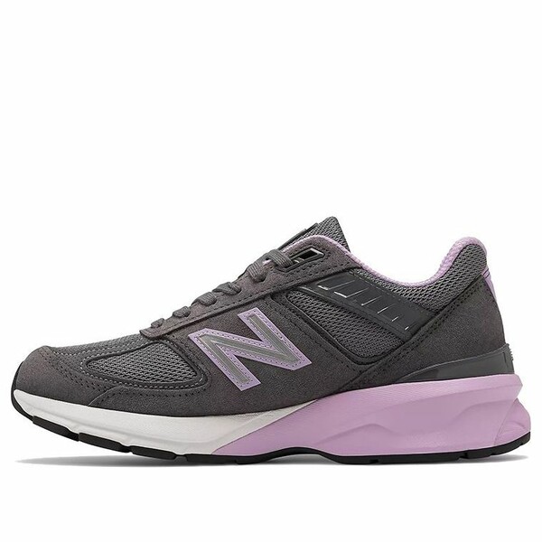New Balance ニュー平衡にする レディース スニーカー  【(WMNS) New Balance 990v5 Made In USA \u0027Lead Dark Violet Glow\u0027 W990DV5】  大きさ US_6(23.0珊)