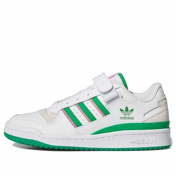 adidas アディダス レディース スニーカー  【(WMNS) adidas Forum Low \u0027White Green Pink\u0027 IE7422】  大きさ US_8(25.0糎)