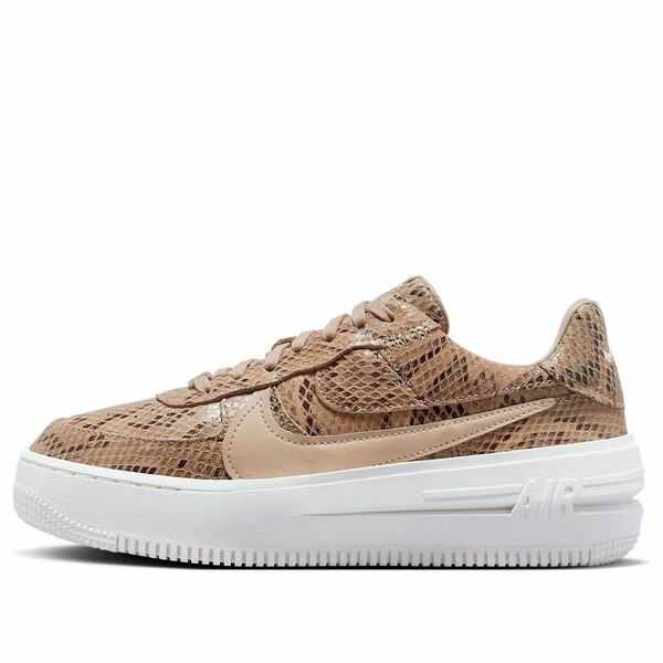 Nike ナイキ レディース スニーカー  【(WMNS) Nike Air Force 1 PLT.AF.ORM \u0027Snakeskin\u0027 FJ4965-200】  大いさ US_8(25.0糎)
