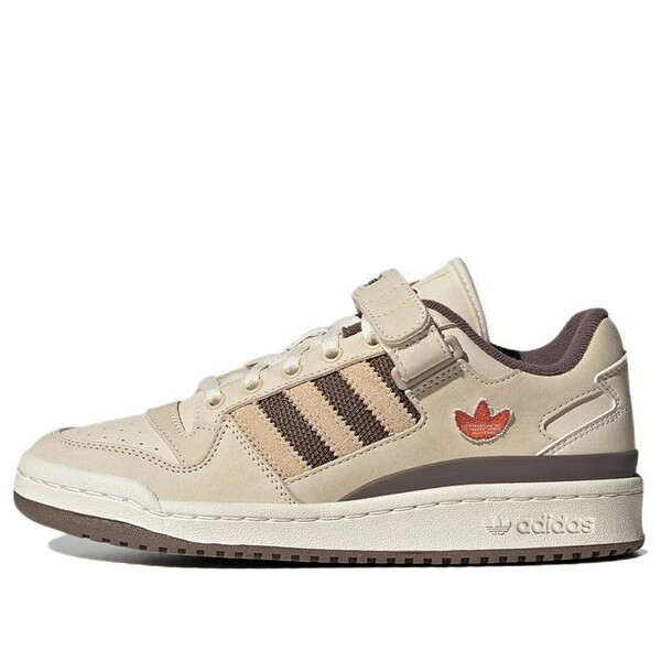adidas アディダス レディース スニーカー  【(WMNS) adidas Forum Low \u0027Light Khakibrown Brownbrown Redbrown\u0027 IE1827】  大きさ US_6.5(23.5珊)