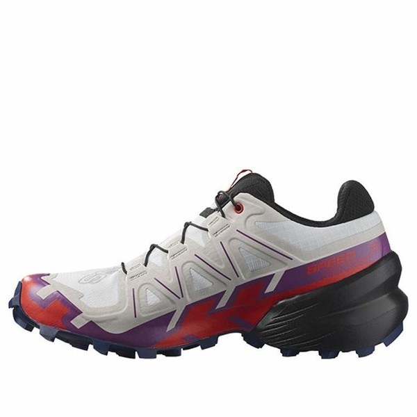 SALOMON サロモン レディース スニーカー  【(WMNS) SALOMON Speedcross 6 \u0027White Purple Red\u0027 417432】  大きさ US_8(25.0珊)